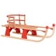 preview thumbnail 7 of 24, vidaXL Folding Sledge Wood 43.3"/46.9" 46.9" x 14.6" x 17.7" - Red