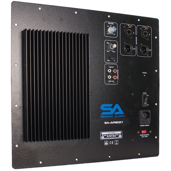 seismic audio plate amplifier