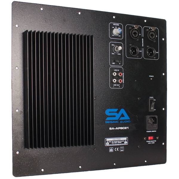 Seismic Audio Plate Amplifier for PA/DJ Subwoofer Cabinets ...