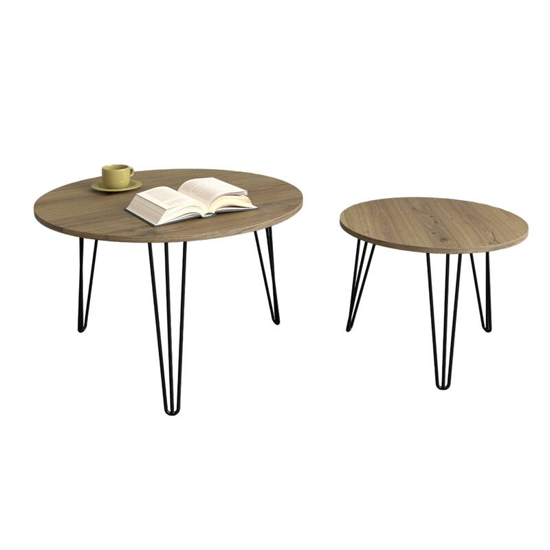 Set of 2 Coffee Table Dining Table Office Table Sofa Table