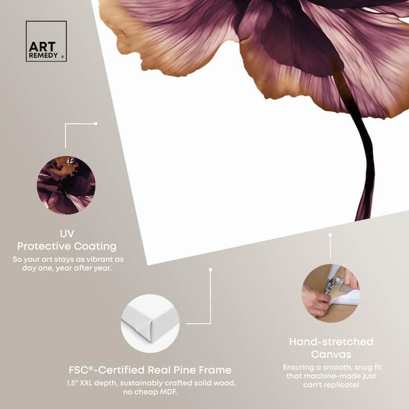 Lilac Blooming II Canvas by Art Remedy, Gallery Wrapped