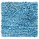 preview thumbnail 88 of 185, SAFAVIEH Handmade Rio Shag Chihoko 3.5-inch Extra Thick Decorative Rug 6' Square - Sky - Square