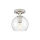 Option Satin Nickel / Clear