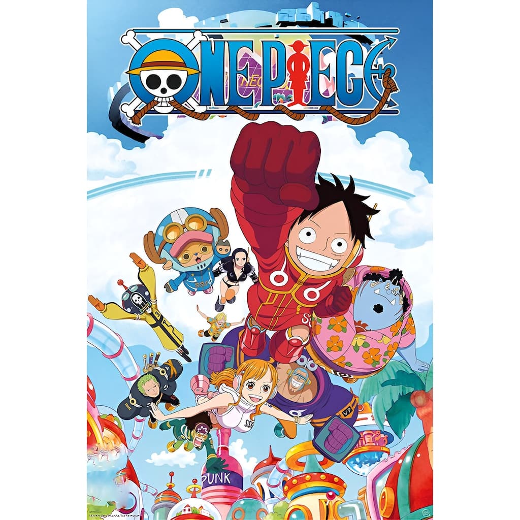 One Piece - Egg Head Art Poster - 24 x 36 Inch