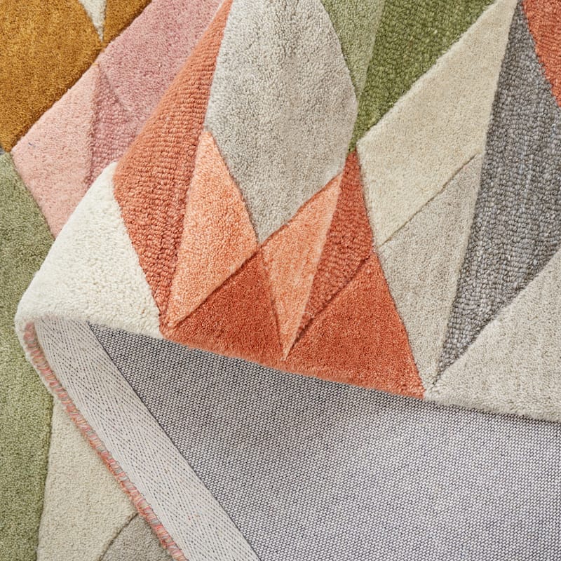 SAFAVIEH Handmade Rodeo Drive Hyrije Mid-Century Modern Wool Rug