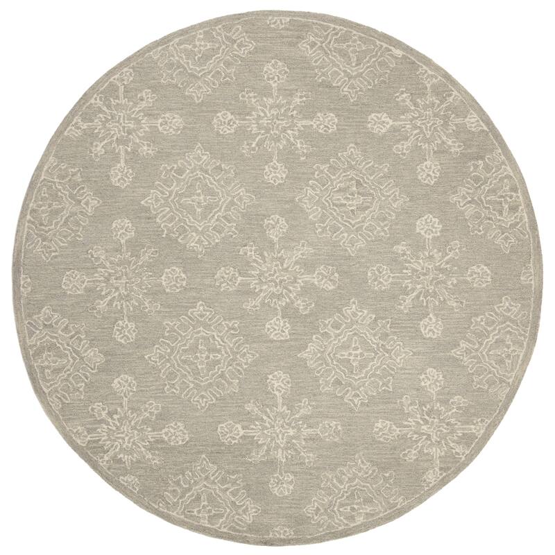 SAFAVIEH Handmade Blossom Rylee Modern Floral Wool Rug