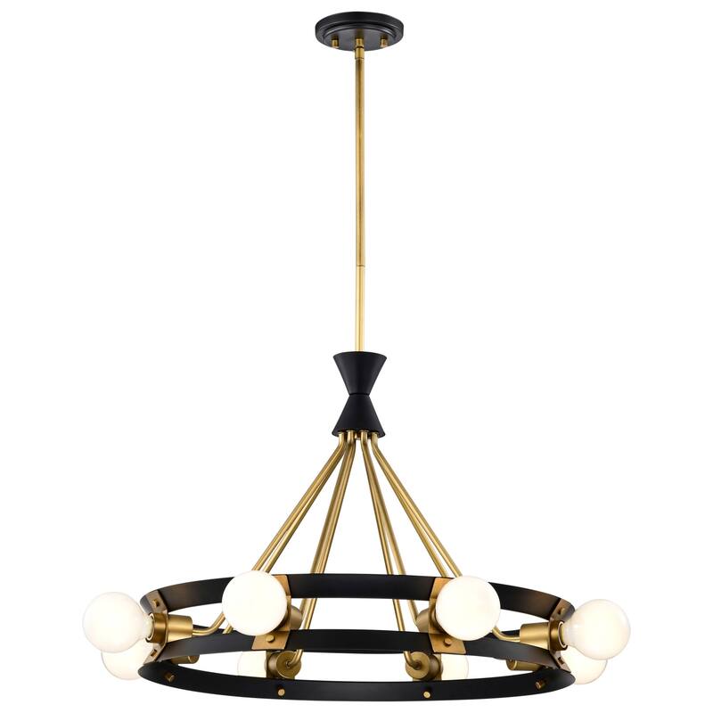 Nuvo Lighting 60/7868 Marsden 8 Light 24" Wide Ring Chandelier