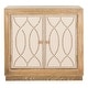preview thumbnail 3 of 8, SAFAVIEH Yuna 2-Door Oak Storage Chest