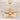 Femi 26-inch Matte Gold 6 Lights 3 Blades Lighted Ceiling Fan with Remote