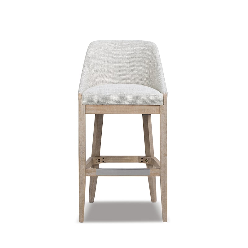 Newport 26.5" Curved Back Upholstered Counter Stool