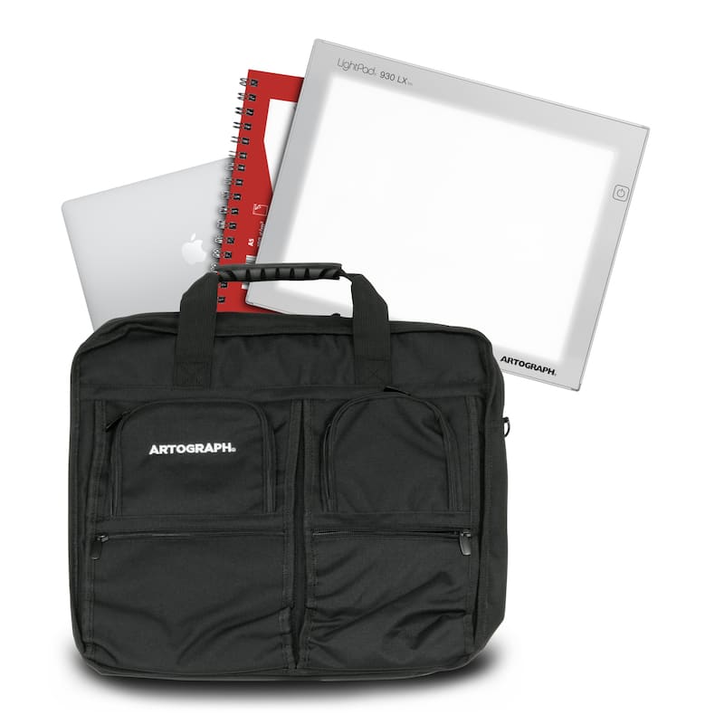 Artograph Messenger Bag for Laptop Lightpad or Art Supplies