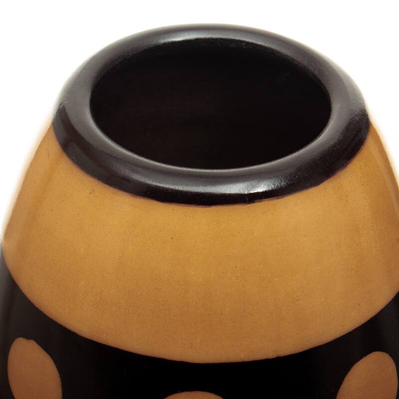 Novica Handmade Sun Tribute Ceramic Decorative Vase