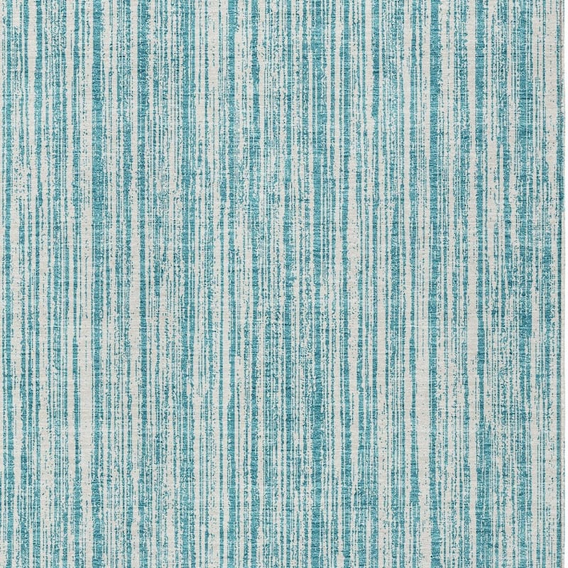 HomeRoots Striped Transitional Rectangle Outdoor Rug