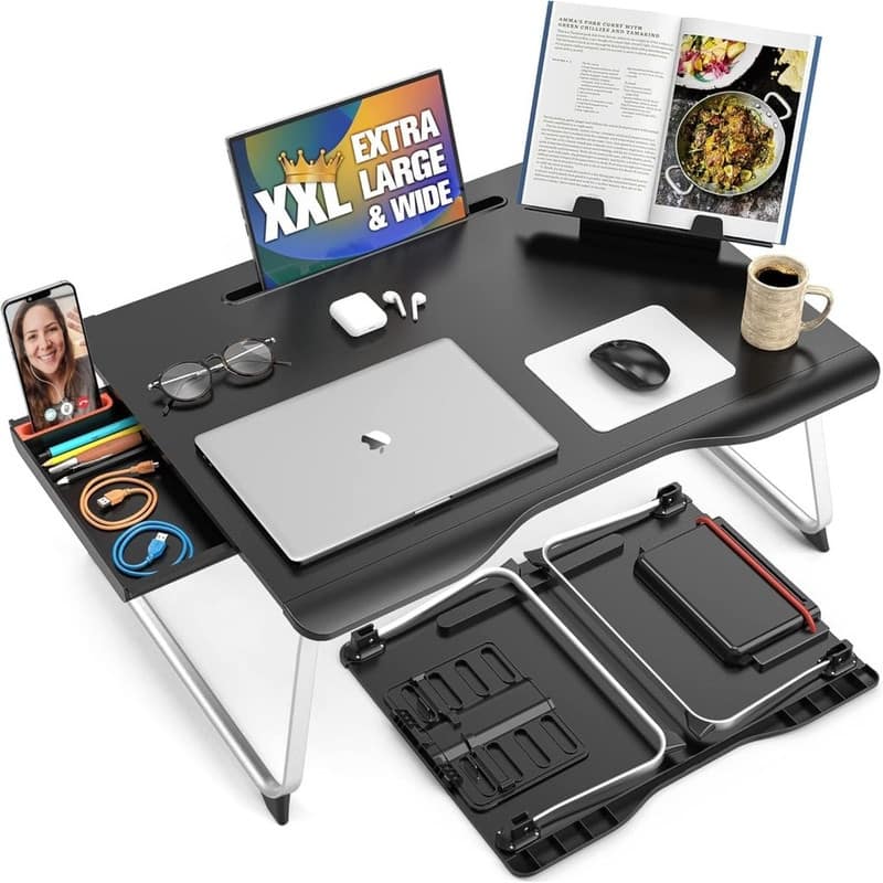 Laptop Lap Desk - Black Onyx