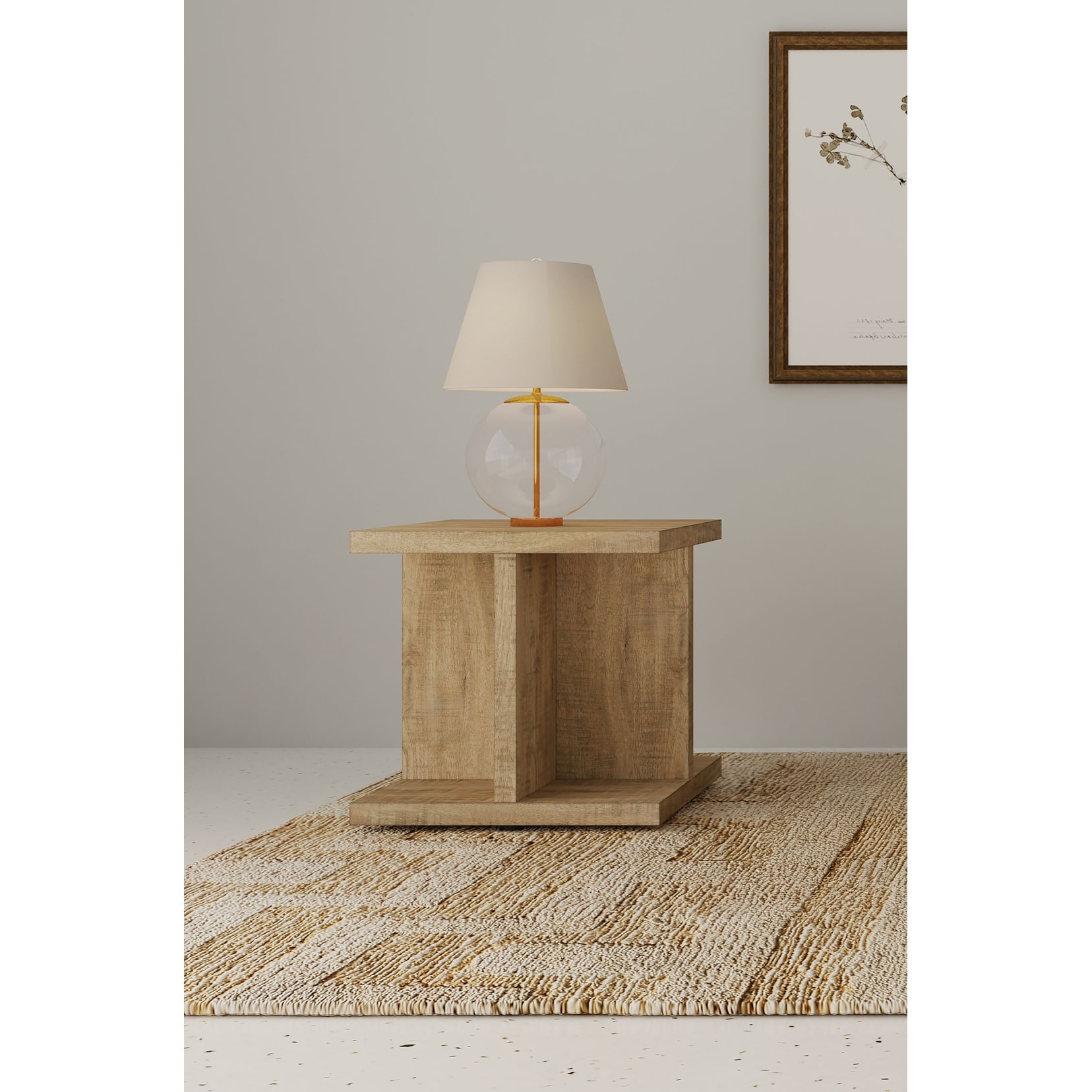 Metron Mango Square End Table
