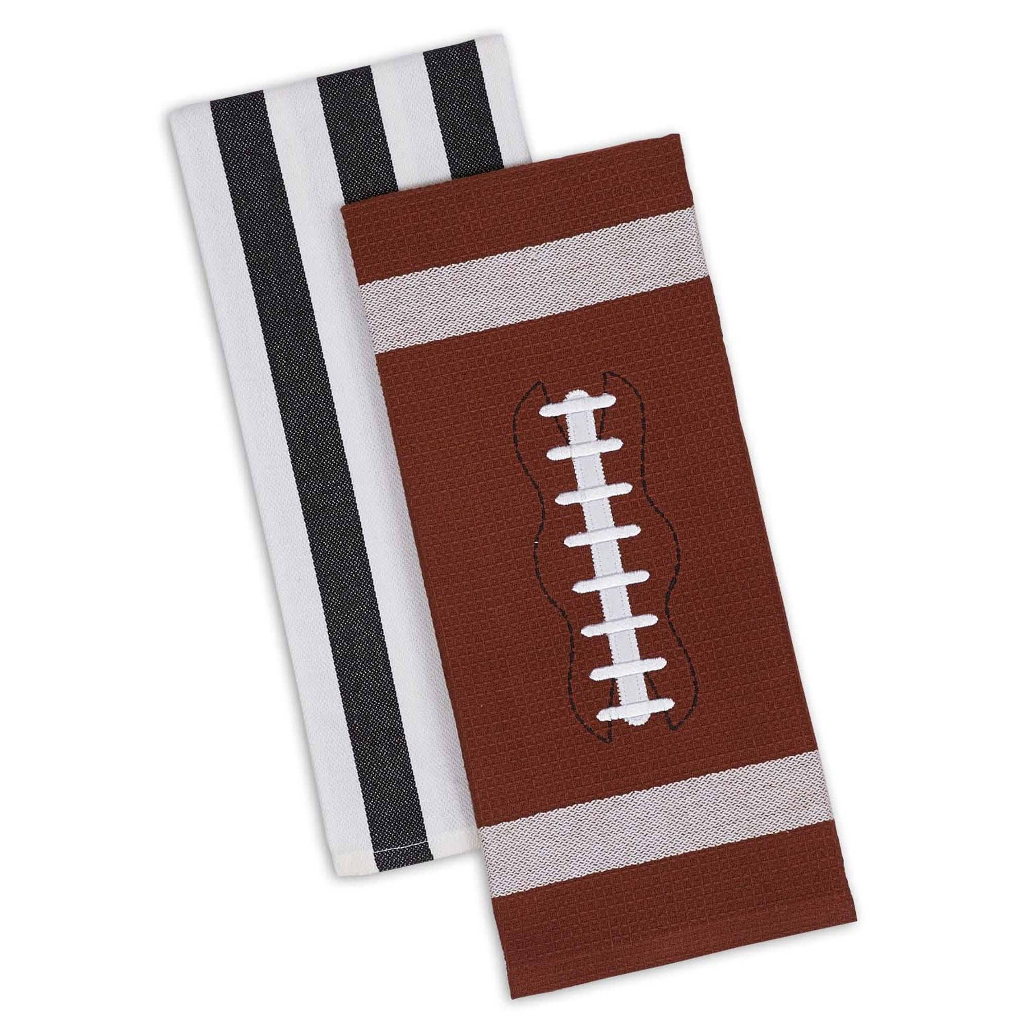 DII Everything Football Dishtowel Set