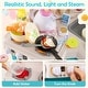 preview thumbnail 5 of 17, Costway Kids Kitchen Playset with Sounds Lights Steam Play Sink 113 - See Details