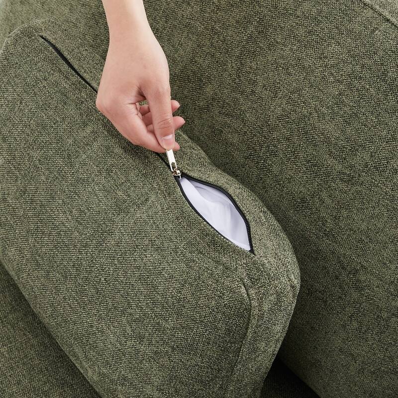 Mia Oversized Modular Sectional Fabric Sofa