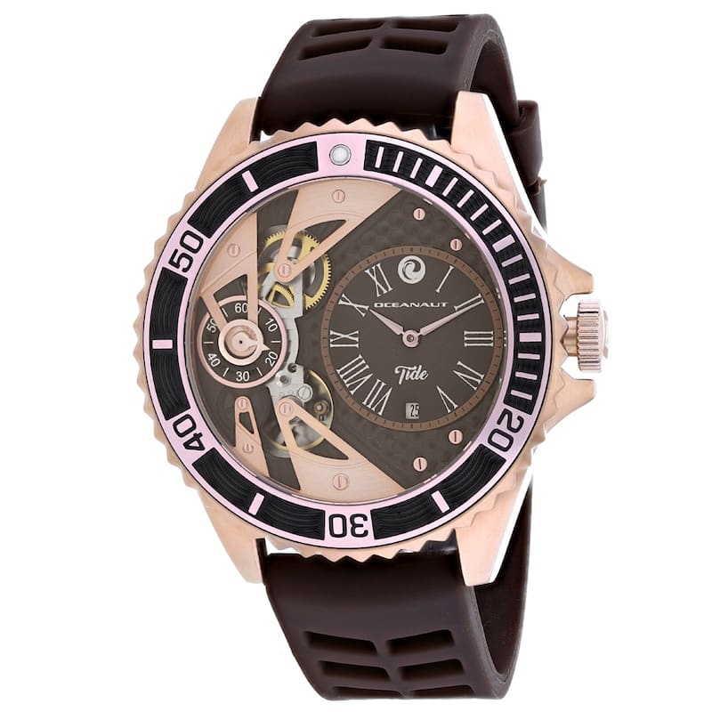 Oceanaut Men's Tide Brown Dial Watch - OC0996 - 6 (36)