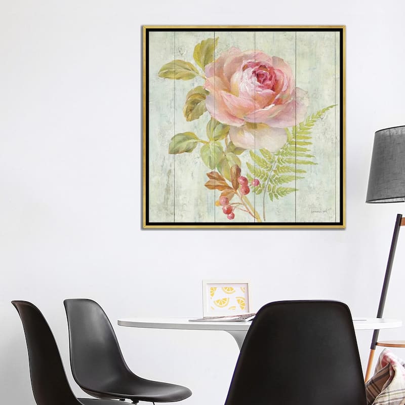 iCanvas "Natural Flora I" by Danhui Nai Framed