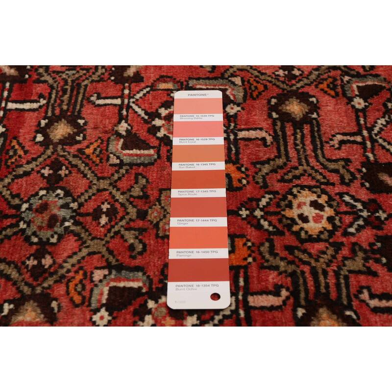 ECARPETGALLERY Hand-knotted Andelz Copper Wool Rug - 3'8 x 10'7