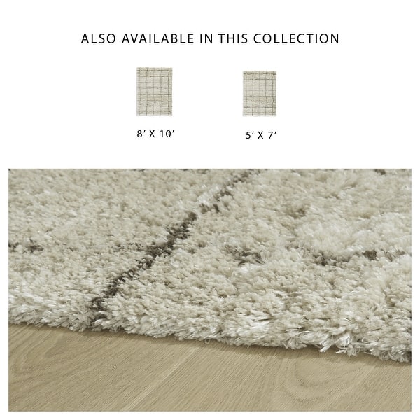 dimension image slide 1 of 3, Signature Design by Ashley Wrenlow Beige/Brown Rug