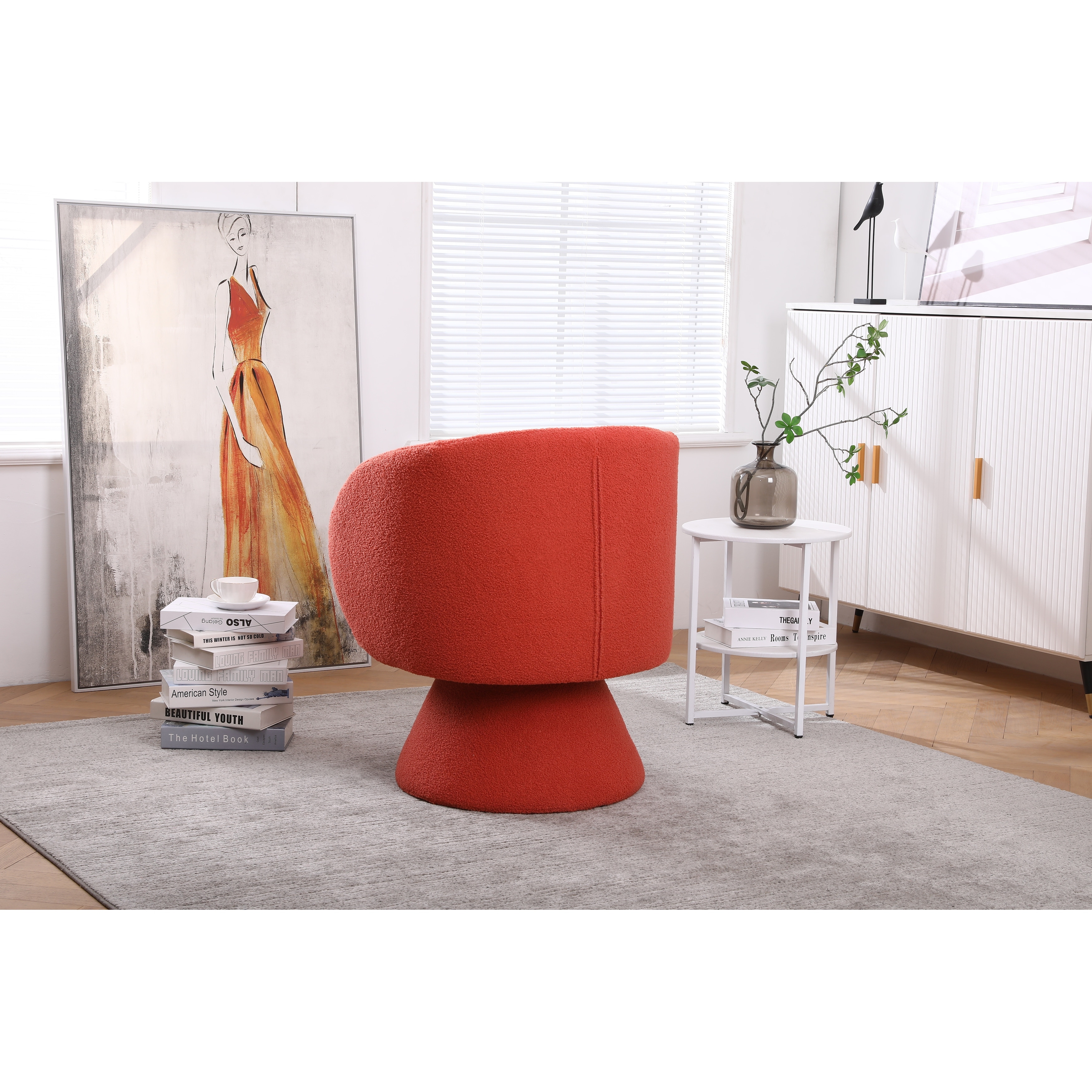 https://ak1.ostkcdn.com/images/products/is/images/direct/8b1e90f28e7a5da2dfb7fed921428ce7d80d60a0/Modern-Accent-Chair-Swivel-Armchair%2C-Round-Fabric-Barrel-Chairs-Single-Sofa-Lounge-Chair-with-Small-Pillow-for-Living-Room.jpg
