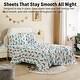 preview thumbnail 5 of 82, HLC.ME Printed Kids Bed Sheets - Patterned Bed Sheet Set - Wrinkle Resistant & Ultra Soft - For Mattresses up to 15 Inches Deep