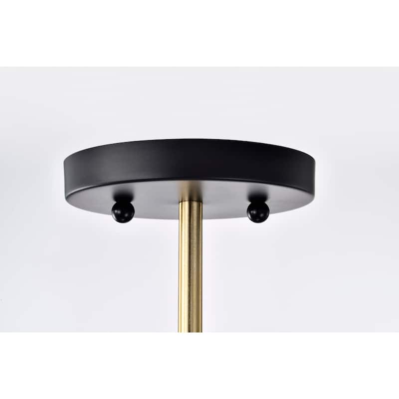 Sirita 16 Inch Modern Glam Pendant Crystal Chandelier 4-Light