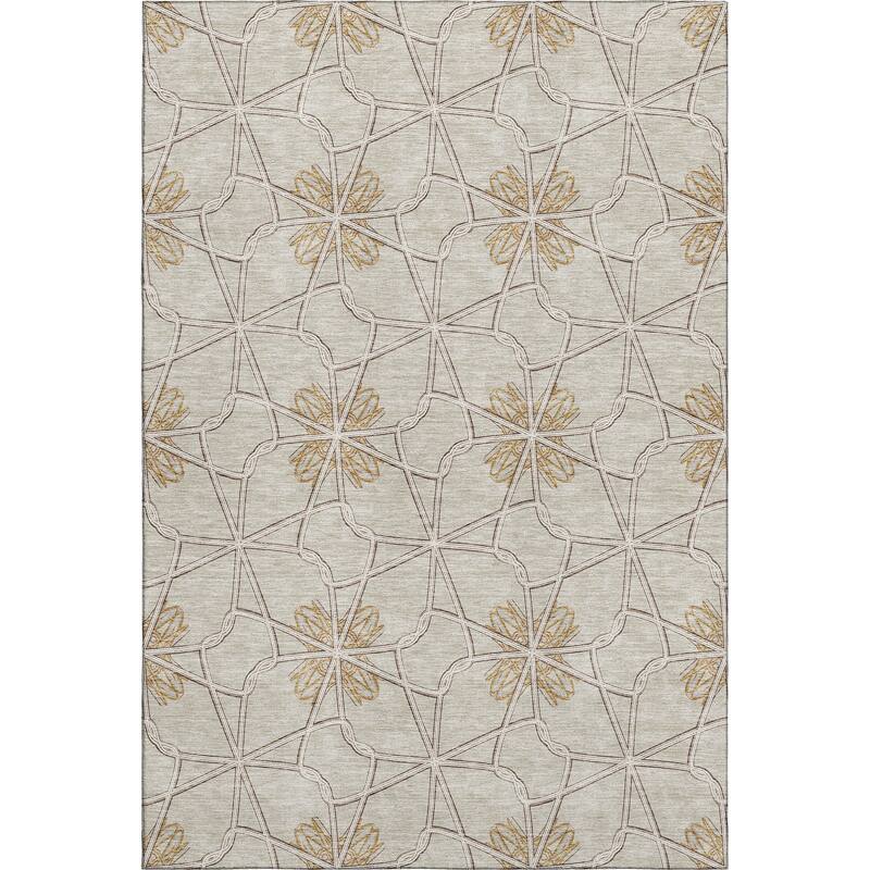 Premium Washable Super Soft Contemporary Tangle Mayfield Rug