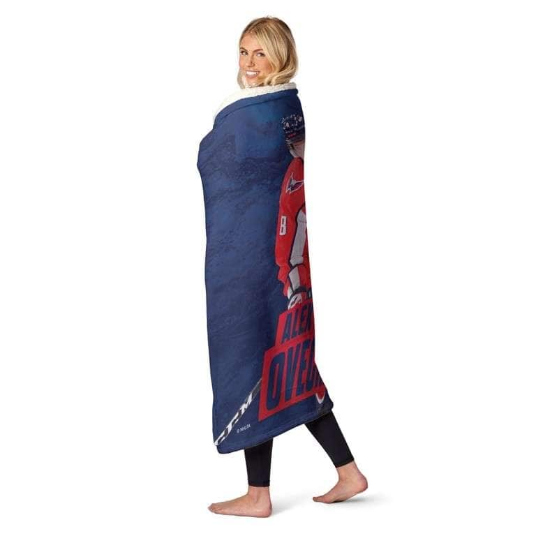 NHL Player Silk Touch Sherpa Throw Blanket
