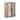 Kate and Laurel Brogan Wood and Glass Wall Cabinet