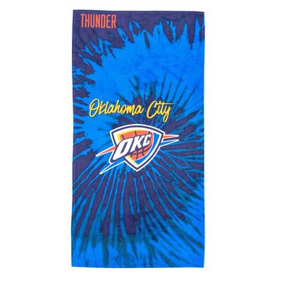 NBA 720 Thunder Pyschedlic Beach Towel - 30x60