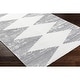 preview thumbnail 3 of 3, Livabliss Scandinavian Lavable Diamond Washable Area Rug