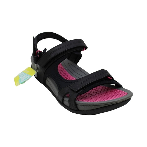 rubber strappy sandals