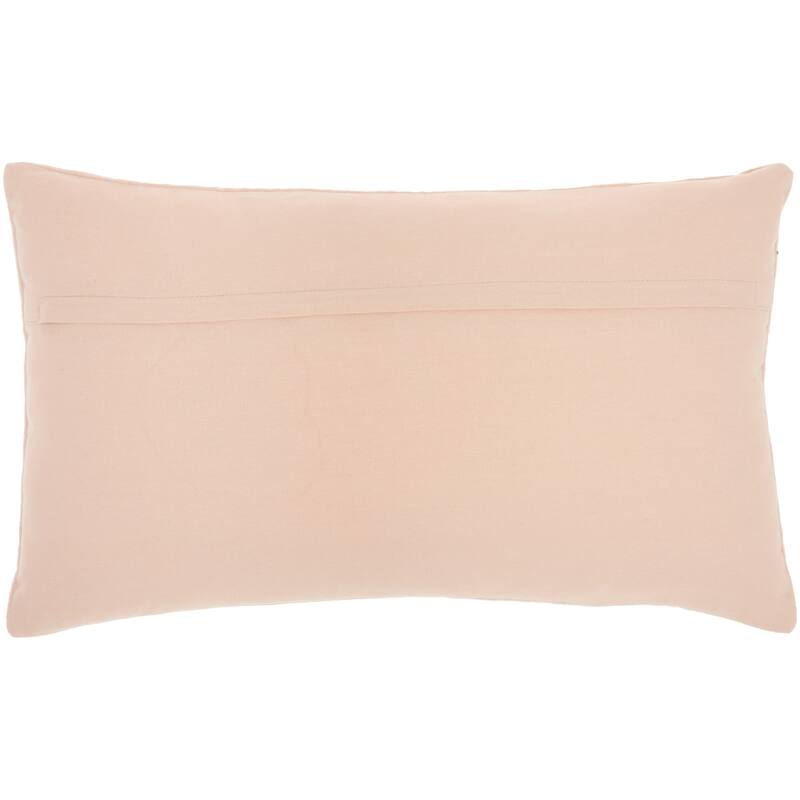 Mina Victory Beaded Flowers Throw Pillow