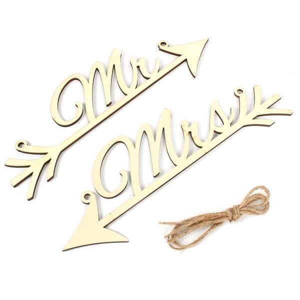 Shop Wedding Arrow Design English Letter Alphabet Table Wall