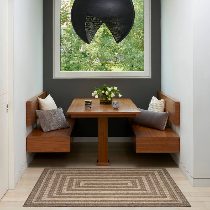 Nourison Tulum Indoor/Outdoor Geometric Area Rug