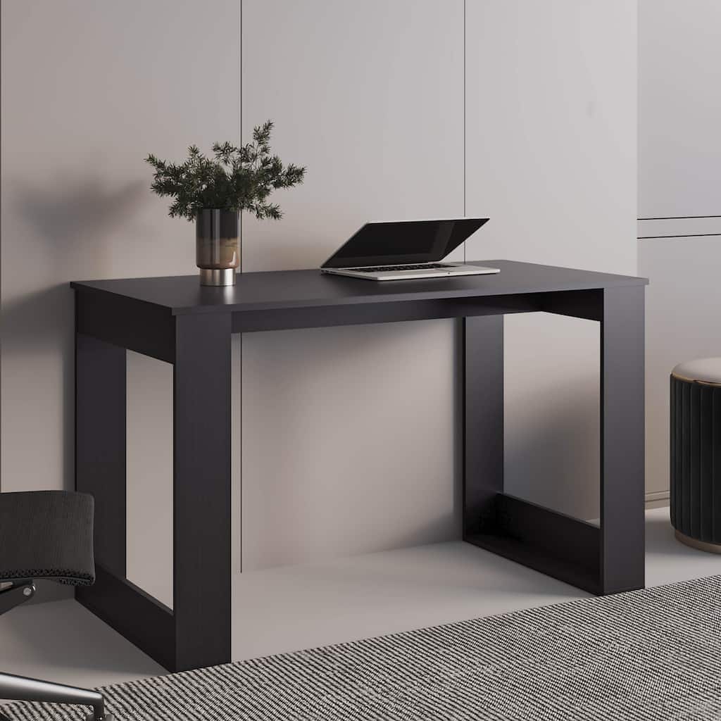 Writing Desk with Ample Workstation and Sturdy Legs