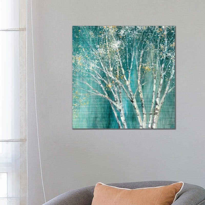 iCanvas "Blue Birch" by Julia Purinton Canvas Print - 26x26x1.5