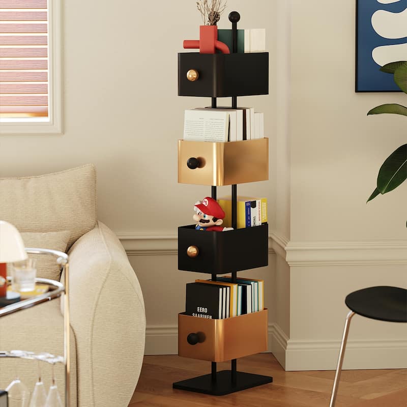 Box bookshelf bedside shelf living room side table placement shelf home children's corner placement shelf