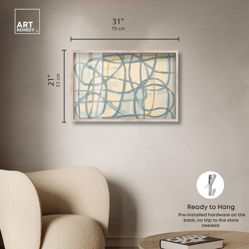 Unbroken Line II Shadowbox by Art Remedy