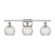 Option Polished Nickel / Clear Water Glass