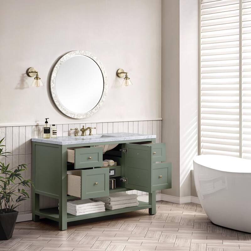James Martin Vanities 330-V48-3CAR Breckenridge 48" Free Standing