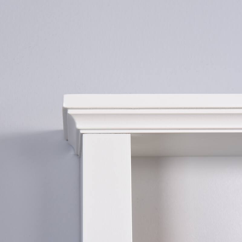 Wooden Wall Cabinet with a Door