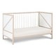 preview thumbnail 4 of 3, Pixie Zen 3-in-1 Crib in Washed Natural/White - Natural+White