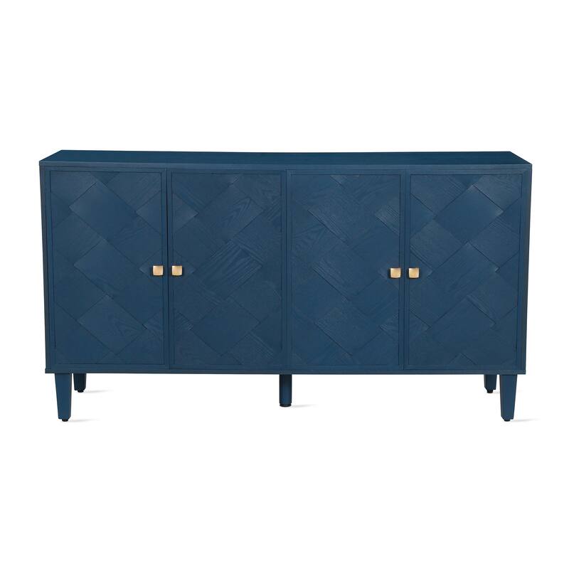 Christopher Knight Home - Elias 59.8" Sideboard with Solid Wood Legs and Ample Storage