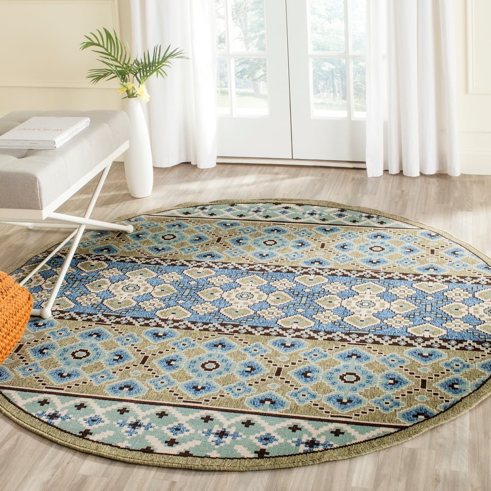 SAFAVIEH Veranda Anneruth Indoor/ Outdoor Waterproof Patio Backyard Rug