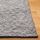 preview thumbnail 6 of 13, SAFAVIEH Handmade Ebony Qiang Modern Wool Rug