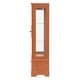 preview thumbnail 24 of 73, GDFStudio - Traditional Storage Lighted Curio Display Cabinet with Glass Doors and Drawer